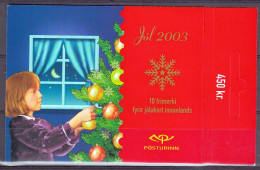 Ijsland P.Z.B Kerstmis 2003 Postfris - Postzegelboekjes