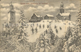 72093951 Feldberg Taunus Skifahren Aussichtsturm Gasthaeuser  Feldberg - Andere & Zonder Classificatie