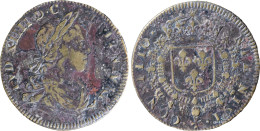 FRANCE - JETON - Louis XIV - LVD XIIII D G F ET NAV REX / NIL NISI CONSILIO - 20-101 - Royaux / De Noblesse