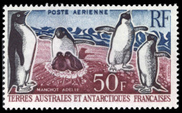 FSAT 1962-72 50f Ad Lie Penguins Unmounted Mint. - Nuovi