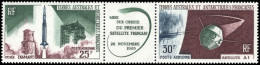 FSAT 1966 Launching Of First French Satellite Unmounted Mint. - Neufs