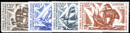 FSAT 1973 Antarctic Ships Unmounted Mint. - Unused Stamps
