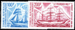 FSAT 1974 Charcot's Antarctic Voyages Unmounted Mint. - Nuevos