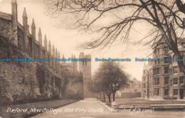 R140964 Oxford. New College. Old City Walls. Founded A. D. 1938. Friths Series. - Monde