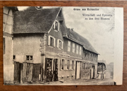 Reitwiller - Reitweiler - Prox. Truchtersheim - Wirtschaft Und Epicerie Zu Den Drei Blumen - Restaurant Trois Fleurs - Andere & Zonder Classificatie