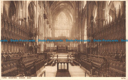 R140994 York Minster. Choir East. Photochrom. 1928 - World