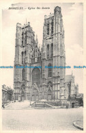 R140456 Bruxelles. Eglise Ste Gudule. H. P. Grand Place - World