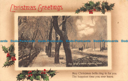 R140473 Christmas Greetings. King Street In Winter. Kingston. Canada. May Christ - World