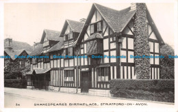 R141879 Shakespeares Birthplace. Stratford On Avon. Excel Series. RP - World