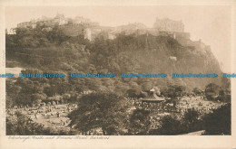 R141015 Edinburgh Castle And Princes Street Gardens. Durie Brown. Pixie - World