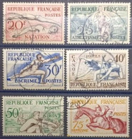 FRANCE N°960 à 965 Jeux Olympiques D’Helsinki. (USED) - Used Stamps