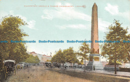 R141031 Cleopatras Needle And Thames Embankment. London - Other & Unclassified