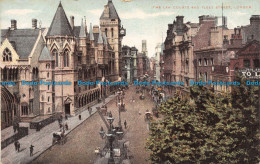 R141044 The Law Courts And Fleet Street. London - Andere & Zonder Classificatie