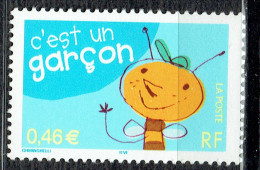 Timbre Pour Naissances : "c'est Un Garçon" - Unused Stamps