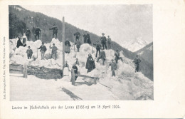 Lavine Im Mallnitzhale Von Der Lonza Am 15.April 1904 + MASCAli.- Panorama Prima Dalila Lava 8.6.28 Salvatore Marano - Andere & Zonder Classificatie