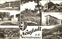 72093469 Neustadt Weinstrasse Welsch Terrasse Ehrenmal Burg Springbrunnen Wappen - Neustadt (Weinstr.)