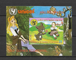 Equatorial Guinea 1979 Year Of Child MS MNH - Guinée Equatoriale