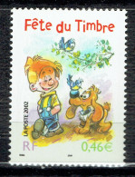 Fête Du Timbre : Boule Et Bill (timbre De Feuille) - Ungebraucht