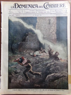 La Domenica Del Corriere 12 Luglio 1914 WW1 Arciduca D'Austria Gargano Volturno - Autres & Non Classés