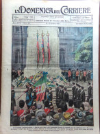 La Domenica Del Corriere 15 Ottobre 1922 Disastro Di Falconara De Masi Impronte - Sonstige & Ohne Zuordnung