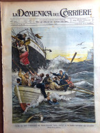 La Domenica Del Corriere 8 Giugno 1902 Emigrazione Marinelli Ronciglione Alfio - Autres & Non Classés