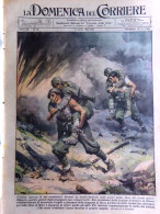 La Domenica Del Corriere 6 Aprile 1941 WW2 Matsuoka Toscano Carabinieri Scuole - Other & Unclassified