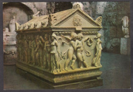 127838/ SIDE, Archaeological Museum, Roman Sarcophagus - Turquia