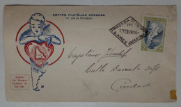 Argentine - Enveloppe Premier Jour D'émission Avec Timbre Des Victimes Du Tremblement De Terre (1944) - Oblitérés