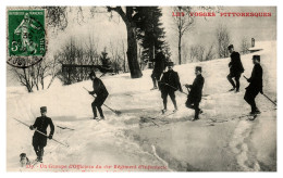 Les Vosges Pittoresques - Un Groupe D'Officiers Du 152°Régiment D'Infanterie En Skis Aux Environs De Gérardmer - Gerardmer