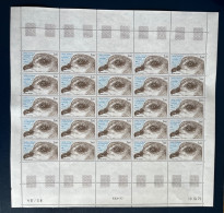 TAAF  - FEUILLE PLANCHE 25v Faune De 1979 TAAF PO 82 Etat Luxe MNH ** - Blocks & Sheetlets