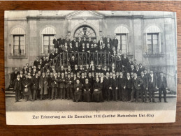 Matzenheim - Zur Erinnerung An Die Exerzitien - En Souvenir De La Retraite 1910 - Jul. Manias Strasbourg - Otros & Sin Clasificación