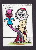 CPM Pologne Par Jihel Tirage 12 Ex Numérotés Signés Satirique Diable Anticléricalisme Dessin Original Pape Jean Paul II - Poland