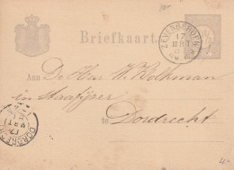 Kleinrond Zevenbergen & Dordrecht 1881 - Briefe U. Dokumente