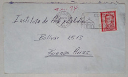 Argentine - Enveloppe Circulée Avec Timbre Convento San Carlos (1969) - Usati