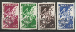 MONACO ANNEE 1960 PREOB. N°19 A 22 NEUFS** MNH TB COTE 22.50€  - VorausGebrauchte