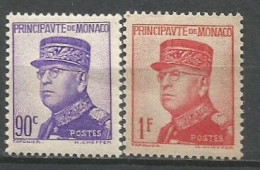MONACO ANNEE 1937 LOT DE 2TP N°162,163 NEUFS** MNH TB COTE 41,80 € - Unused Stamps