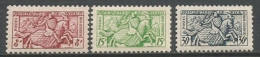 MONACO ANNEE 1951 LOT DE 3 TP N°373 à 375 NEUFS** MNH TB COTE 60,00 € - Unused Stamps