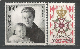 MONACO ANNEE 1958 LOT DE 2 TP N°489 490 NEUFS** MNH TB COTE 18,20 € - Nuevos