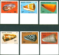 WALLIS AND FUTUNA 1983 SEASHELLS IMPERF MARGIN SET** - Coquillages