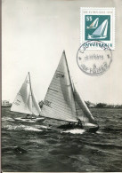 X0679 Jugoslavia, Maximum 1960 Olympiade Roma, Sailing Regattasegeln, Voile  (nautisme) - Zeilen