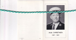 Alois Christiaen-Decorte, Ichtegem 1907, Leke 1991. Foto - Overlijden