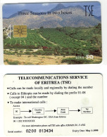 ERITREA No.2___ERI-02 Rare Chipcard___Birr 50 - Three Seasons In Two Hours - Erythrée