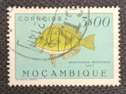 MOZPO0367U7 - Fishes - 3$00 Used Stamp - Mozambique - 1951 - Mozambique