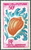 WALLIS AND FUTUNA AIR MAILS, 1962 50fr SEASHELL** - Coquillages