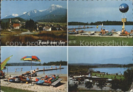 72093066 Faak Am See Finkenstein Strandbad Mittagskogel Cafe Strandbad Faak Am S - Sonstige & Ohne Zuordnung