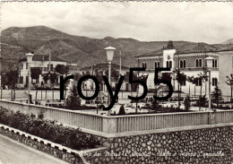 Abruzzo-l'aquila-gioia Dei Marsi Villa E Piazza Comunale Veduta Anni 50 60 - Andere & Zonder Classificatie