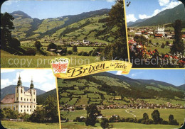 72093053 Brixen Thale Panorama Hohe Salve Ortsblick Kirche Brixen Thale - Otros & Sin Clasificación