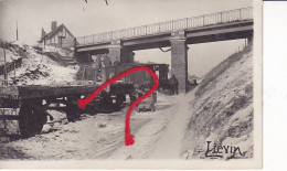 / 62 / - LIEVIN Brücke   Carte  Photo Allemande 1° Guerre - Other & Unclassified