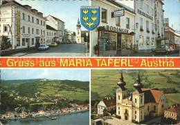 72093038 Maria Taferl Kaufhaus Rodinger Trachtenstuben Panorama Kirche Maria Taf - Altri & Non Classificati