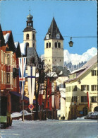 72093027 Kitzbuehel Tirol Vorderstadt Mit Wildem Kaiser Kitzbuehel - Autres & Non Classés